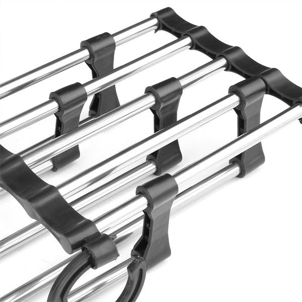 Hanger-5 In 1 Stainless Steel Multifunction Retractable Pants Rack Trouser Hanger(Pack of 2)