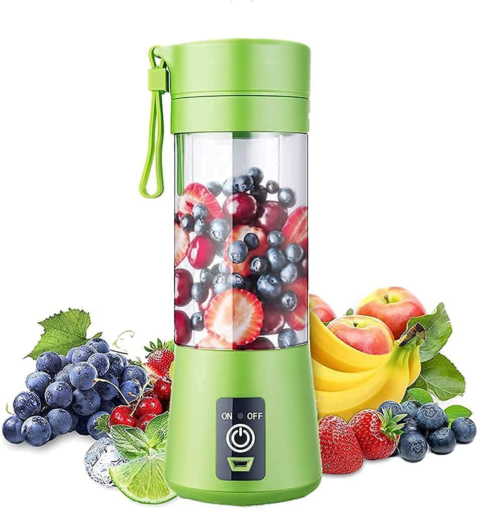 Portable Electric 6 Blade USB Juice Maker (380 ml)