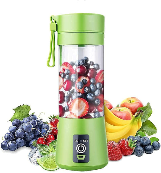Portable Electric 6 Blade USB Juice Maker (380 ml)